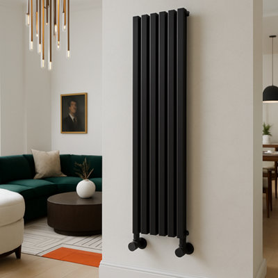 Kartell K-Rad Angled Modern Radiator Valve 15mm, Matte Black, 4 Pack ...