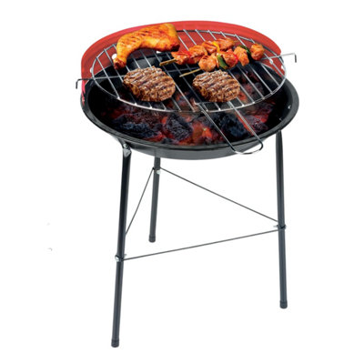 Kasabona Charcoal Barbecue BBQ Grill Portable, Folding Desk