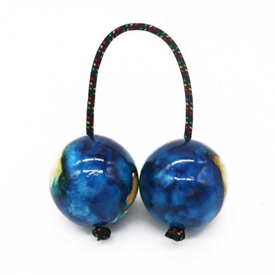 Kasaka Ocean Shaker - Handcrafted Suar Wood Percussion Instrument