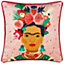 Kate Merritt Frida Abstract Piped Polyester Filled Cushion