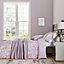 Katie Piper Calm Daisy King Size Duvet Cover Set Pink Lilac