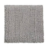 Katie Piper Reset Chunky Throw 130 x 150cm Silver