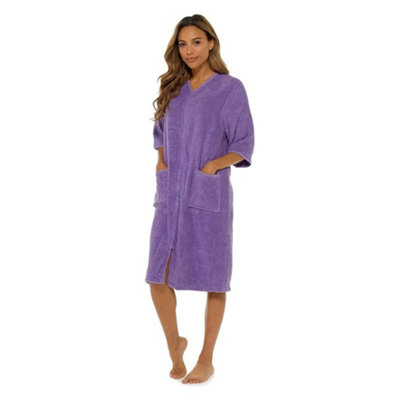 KAV 16-18 Super Soft 100% Cotton Robe Womens Dresses - Towelling