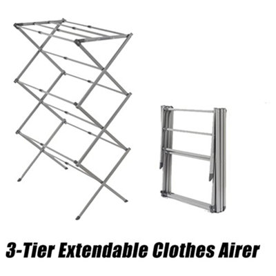 3-Tier Expandable Clothes Dryer, DRYING