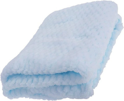 KAV Baby Polyester Waffle Blanket for Girl/Boy Super Soft Plain Design Wrap for Newborn Babies