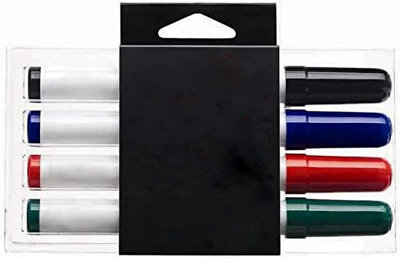 KAV Dry Erase Pens for Office, Schools, and Home - Non-Toxic Ink - All ...