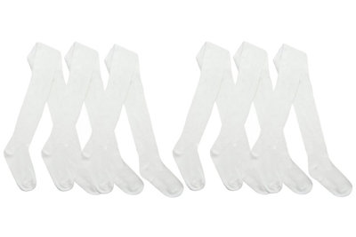 KAV Girls Tights Simple and Smooth Cotton Tights for Children Skin