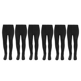 KAV Girls Tights - Simple and Smooth Cotton Tights for Children - Skin-Friendly Bottoms Tights for Indoor and Outdoor 11-12 Y
