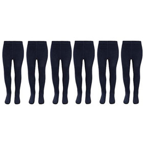 KAV Girls Tights - Simple and Smooth Cotton Tights for Children - Skin-Friendly Bottoms Tights for Indoor and Outdoor 3-4 Y