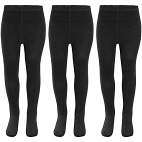KAV Girls Tights - Simple and Smooth Cotton Tights for Children - Skin-Friendly Bottoms Tights for Indoor and Outdoor 5-6 Y