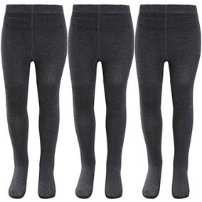 KAV Girls Tights - Simple and Smooth Cotton Tights for Children - Skin-Friendly Bottoms Tights for Indoor and Outdoor 5-6 Y