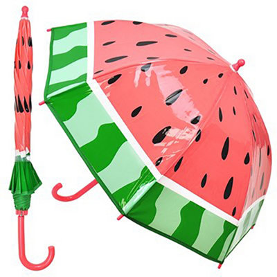 Parapluie Transparent Pour Enfants KAV - Design Coloré, Léger Et Robuste Pour Garçons Et Filles