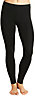 Kav Ladies Thermal Leggings Opaque Fleece Lined Tights for Women -Long Thermal Winter Leggins S/M/L Sizes - Black (Large)