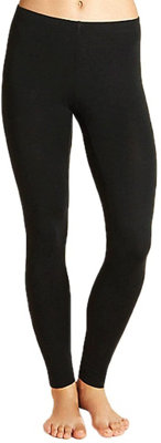 FLEECE LINED THERMAL TIGHTS - Tights - black