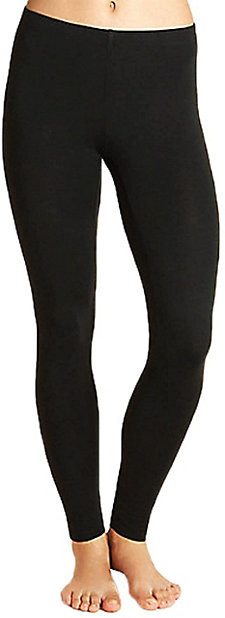 Kav Ladies Thermal Leggings Opaque Fleece Lined Tights - Thick Warm  Footless Tight - Long Thermal Winter Leggins - Black (Medium)