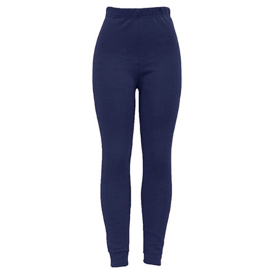 Navy cheap fleece tights