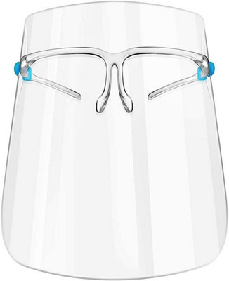 Transparent Face Visor Full Face Protective Shield Visor Safety Face Shield Eye Protection Anti-Splash Facial Cover