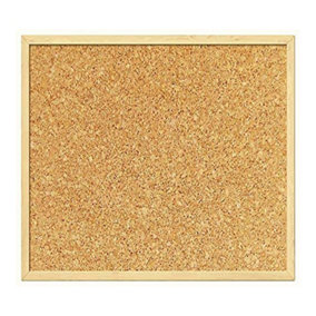 KAV - Pin Office Noticeboard Notice Cork Wooden Frame Perfect for Office, School, Bedroom & Home (400 x 600)