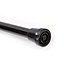KAV Walking Stick, Easy Adjustable Height Folding Extendable Walking Cane, Lightweight and Durable  Walking Stick(Black)