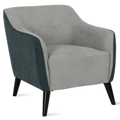 Kayden Lounge Chair Grey Chenille