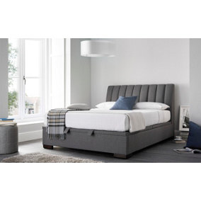 Kaydian Lanchester 4FT6 Ottoman Storage Bed and 1000 Pocket Spring Mattress