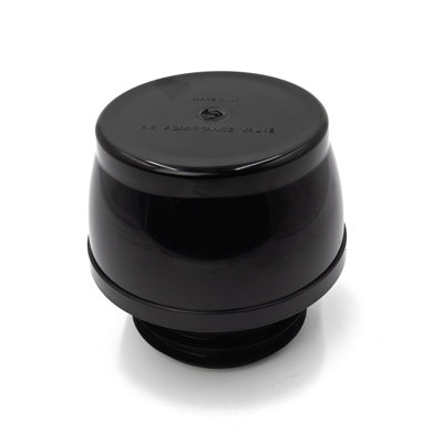 Kayflow 110mm Soil (S24) - Air Admittance Valve, Black