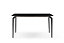 Kayo Rectangular Engineered Marble Dining Table - L140 x W80 x H75 cm - Black