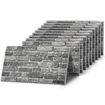 KB Panels 3D Wall Panels - Brick Effect, Lightweight EPS, Easy Install ...