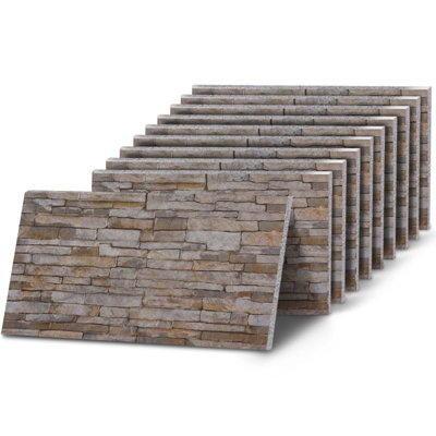 KB Panels 3D Wall Panels - Slate Effect, Lightweight EPS, Easy Install ...