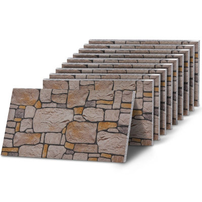 KB Panels 3D Wall Panels - Stone Effect, Lightweight EPS, Easy Install ...