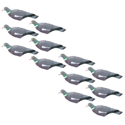 KCT 12 Pack Decoy Ornamental Pigeon