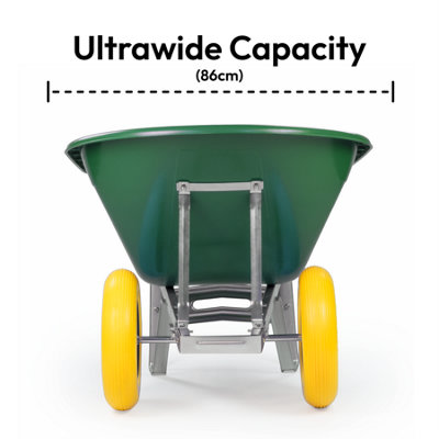 Heavy duty deals wheelbarrow for concrete