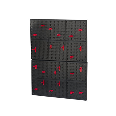 KCT 2pc Garage Wall Mount Tool Board Orangiser