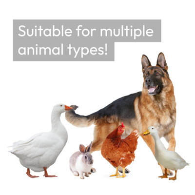 KCT 2x3 m Walk in Chicken Run Large Outdoor Coop Metal Pen for Duck Hen Poultry Rabbit Dog Cat Cage House Kennel Shed House Garden