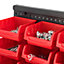 KCT 32pc Wall Mount Tool Organiser Set with Storage Bins