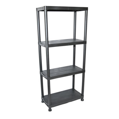 KCT 4 Tier Plastic Storage Unit DIY at B&Q