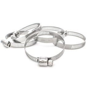 KCT 5 Pack 35-51mm Stainless Steel Clips for 40mm hose