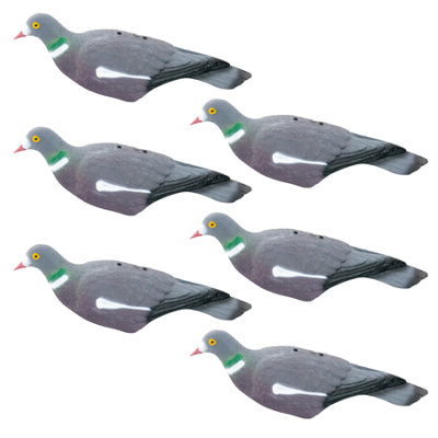 KCT 6 Pack Decoy Ornamental Pigeon Statue