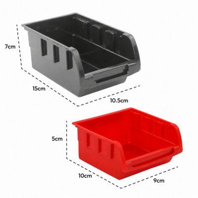 KCT 64 Pc Wall Mounted Tool Storage Organiser Rack for Garage Workshop ...