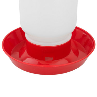 KCT Automatic Chicken Drinker 1L Outdoor Poultry Water Dispenser Bird ...