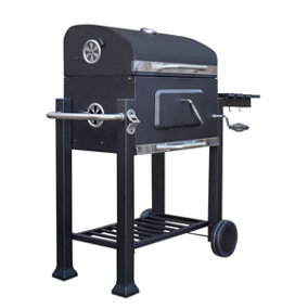 KCT Deluxe Charcoal BBQ Grill Smoker