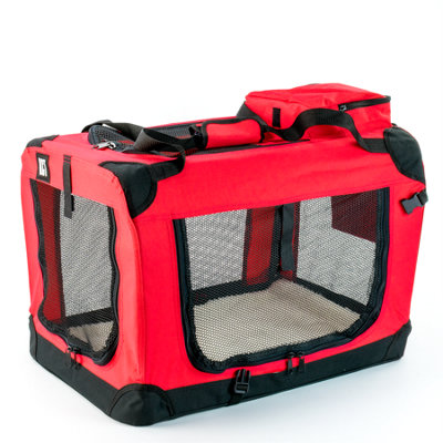 Plastic dog carrier crate best sale