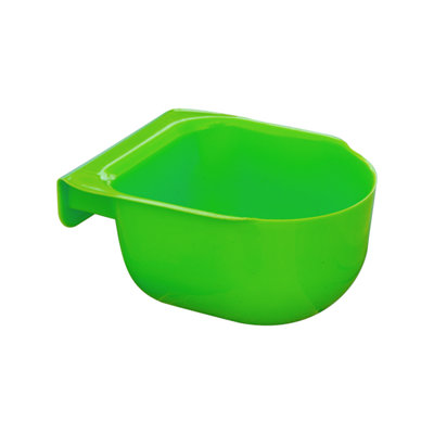 KCT Dry Pet Food Feed Storage Container with Integrated Scoop - 15 Litre / 7kg- Green