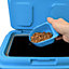 KCT Dry Pet Food Storage Container with Integrated Scoop 15 Litre/  7kg - Blue
