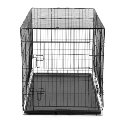 Large dog best sale crate tray