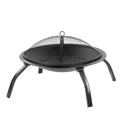 KCT Fire Pit Round Fire Pit + Lid