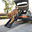 KCT Folding Dog Ramp Lightweight Pet Access Portable Puppy Travel Car Boot Steps