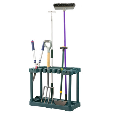 KCT Garden Tool Trolley Rack Storage Organiser