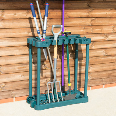 Garden tools storage rack discount