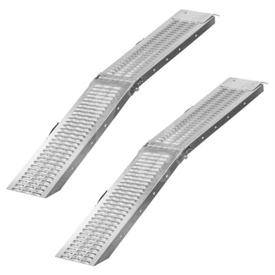 KCT Heavy Duty Vehicle Loading Ramp 2 Pack Bike Scooter Lawn Mower Car ...